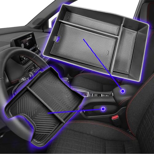 XXCIWP 2025 2026 HRV HR-V Center Console Organizer Tray for Honda HR-V 2025 2024 2023 Console Tray Center Armrest Glove Storage Box for HRV HR-V 2026 Accessories 2024 HR-V Box（2pcs） - Image 4