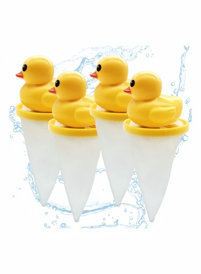 Pet Hair Remover for Laundry Lint Catcher for Washing Machine Hair Filter Cleaning Mesh Bag Reusable Pet Hair Remover Laundry Filter Washer Lint Trap Net Pouch - Image 1