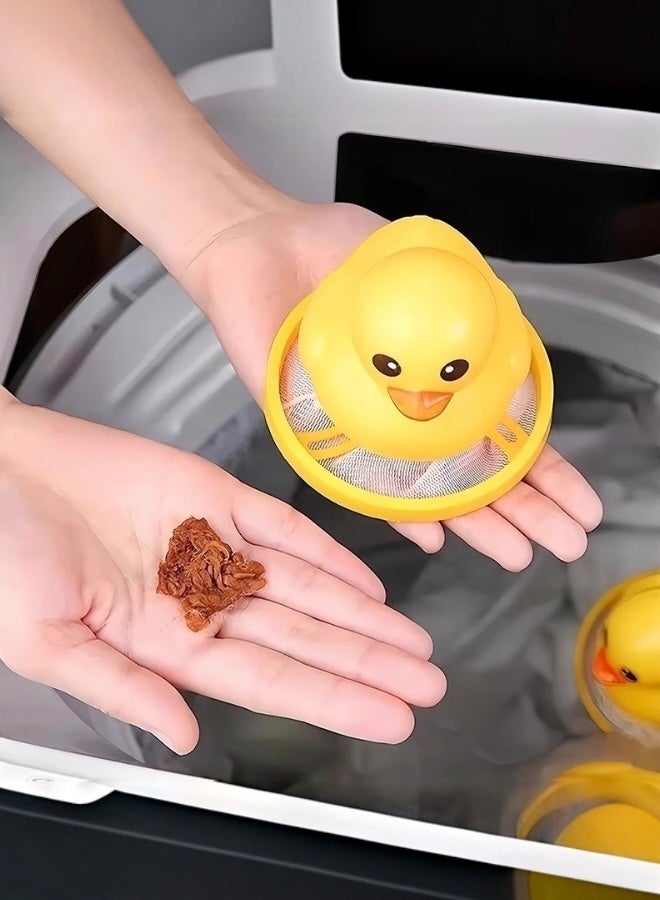 Pet Hair Remover for Laundry Lint Catcher for Washing Machine Hair Filter Cleaning Mesh Bag Reusable Pet Hair Remover Laundry Filter Washer Lint Trap Net Pouch - Image 3