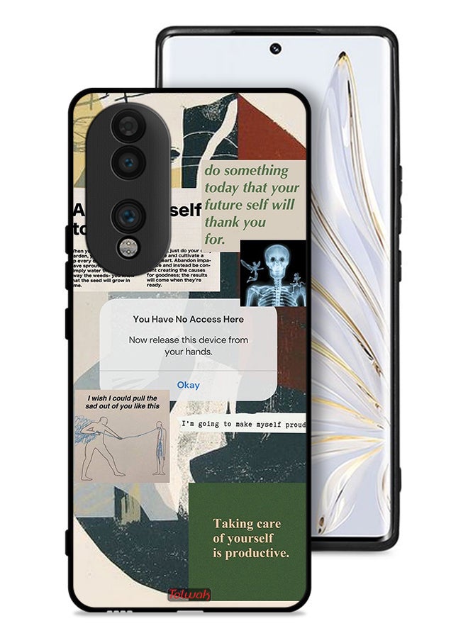 Tolwak Honor 70 Protective Case Cover Allow Yourself To Grow - Image 1