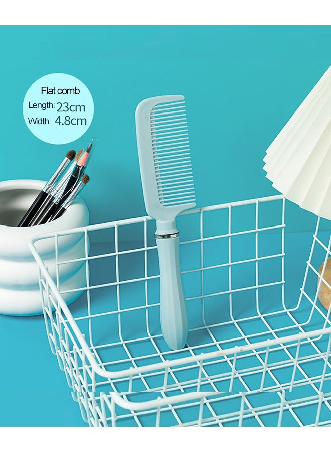 مشط شعر، مشط تصفيف شعر احترافي، فرشاة شعر ناعمة للخلف، مشط قص وتصفيف الشعر بأسنان دقيقة، مشط فك تشابك الشعر المضاد للكهرباء الساكنة، أمشاط شعر للنساء والرجال والأطفال - Image 2