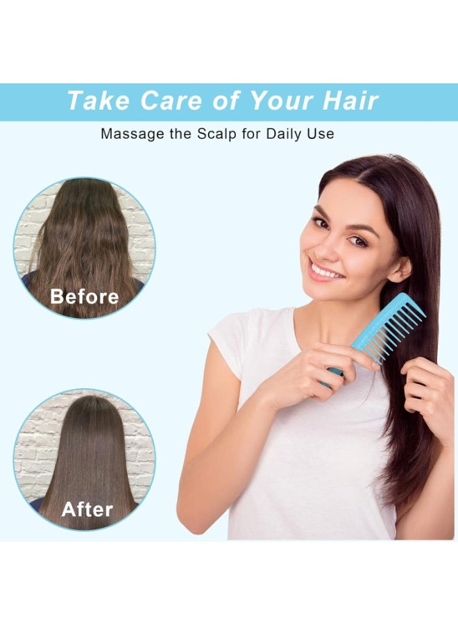 مشط شعر، مشط تصفيف شعر احترافي، فرشاة شعر ناعمة للخلف، مشط قص وتصفيف الشعر بأسنان دقيقة، مشط فك تشابك الشعر المضاد للكهرباء الساكنة، أمشاط شعر للنساء والرجال والأطفال - Image 3