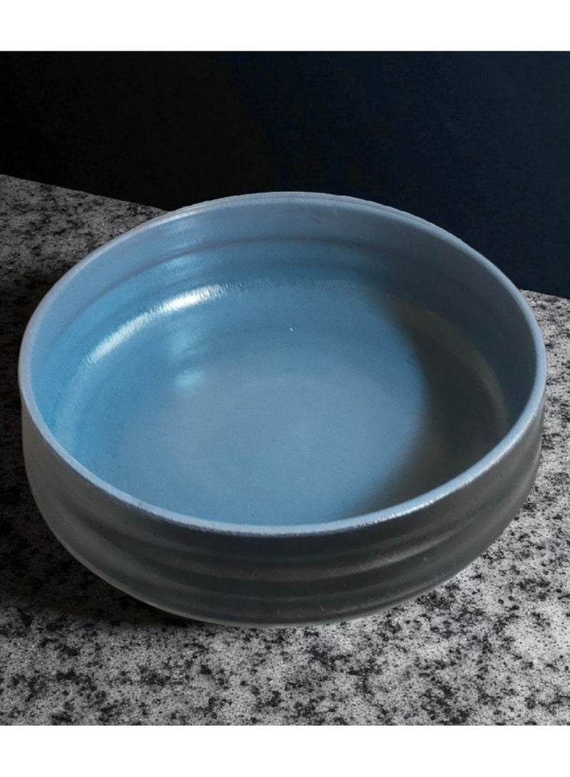 كلور زون بوتري طاجن من الفخار و الخزف مستدير يتحمل درجات الحراره وغير المباشره, شعله اوداخل الفرن 26 سم - Image 2