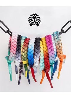 Rastaclat Graded Holographic Reflection Knot Band Braided Bracelet Fashion Handstring  - Image 3