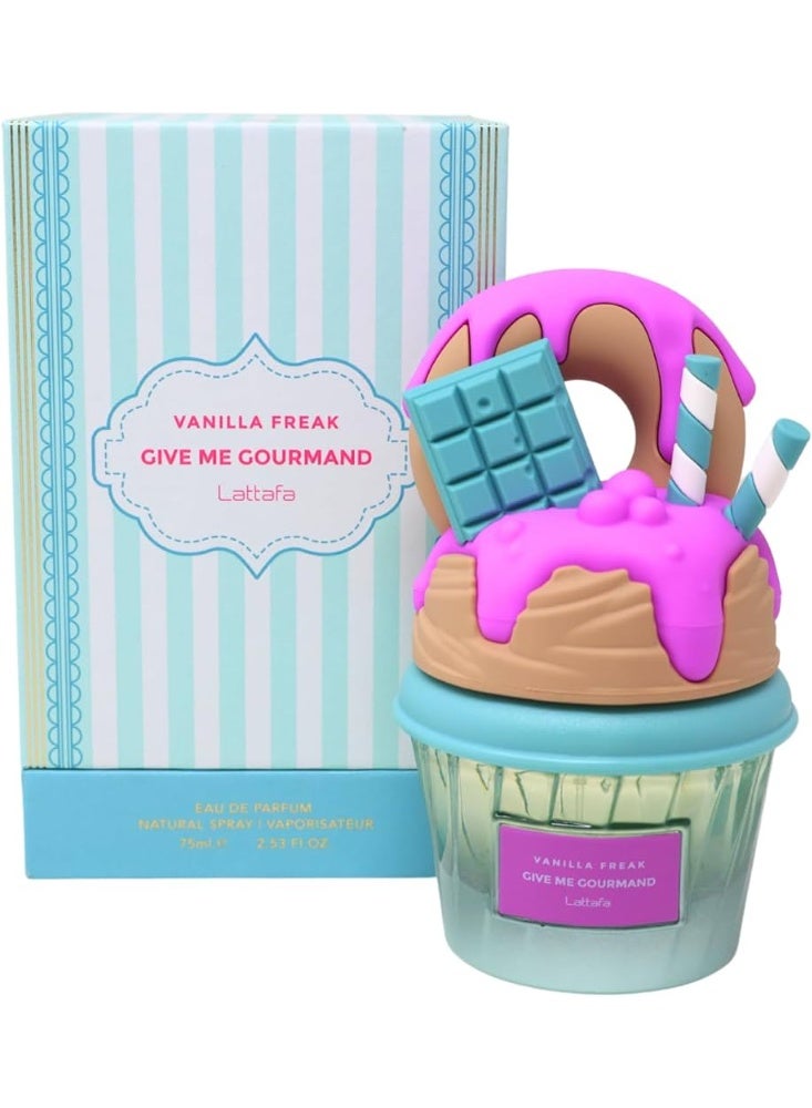 LATTAFA  VANILLA FREAK  GIVE ME GOURMAND EDP 75ML - Image 2