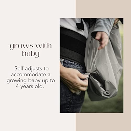 MiaMily Universal Summer Cover for Wind and Rain, with Hood, Universal, Waterproof and Windproof Baby Carrier Cover, Grey - Image 4