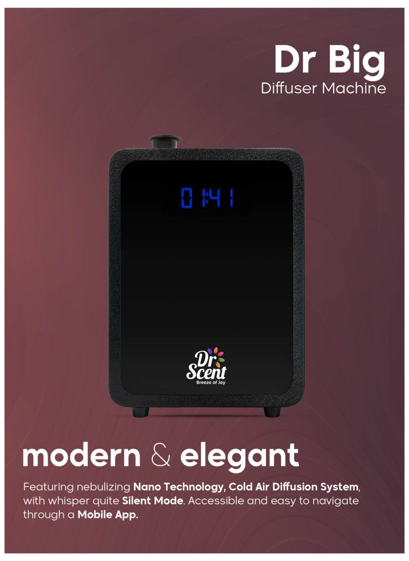 Dr Scent DR Scent Essential Oil Diffuser Machine BIG (Black)  - Image 4