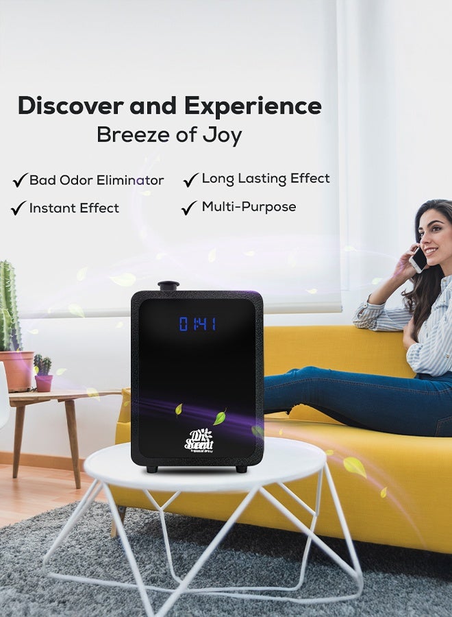 Dr Scent Breeze of Joy Essential Oil Diffuser Fragrance Machine - Black (Large) - Image 4