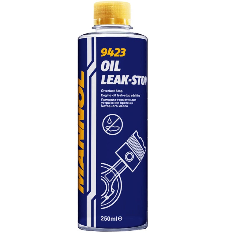 MANNOL 9423 Oil Leak-Stop Engine Oil Additive | Compatible with Any Engine Oil |Reduce High Oil Consumption| Unstable Engine Operation | Imported from Germany 250 ML - Image 3