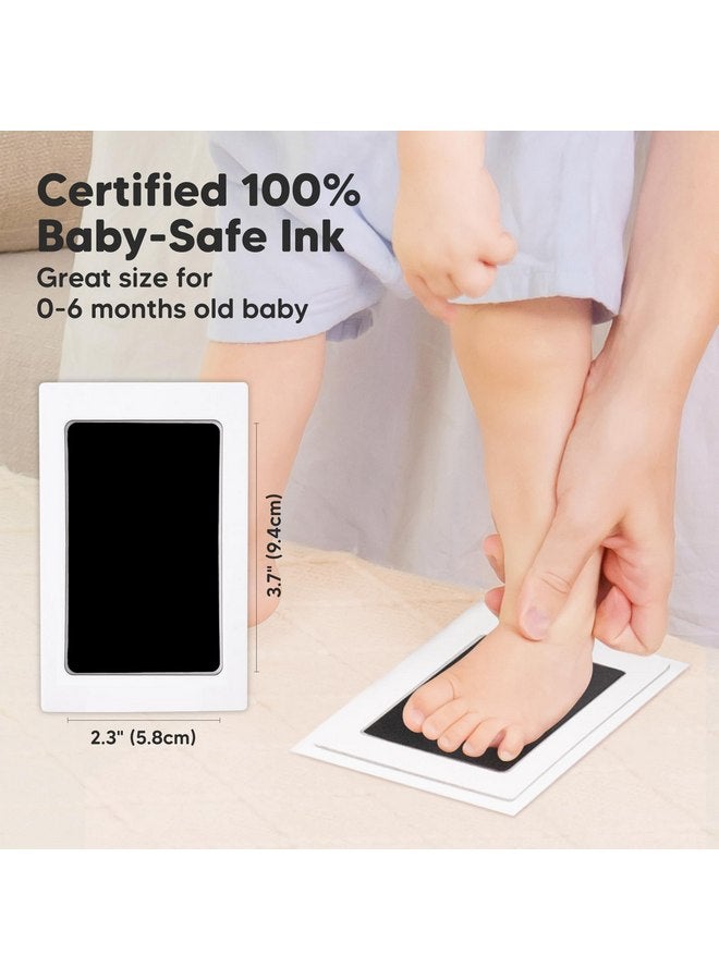 KeaBabies Inkless Baby Hand And Footprint Kit - Ink Pad for Baby Hand and Footprints,Dog Paw Print Kit,Dog Nose Print Kit,Clean Touch Newborn Print Kit,Baby Registry,Baby Shower Gifts,Girls,Boys (Alpine White) - Image 2