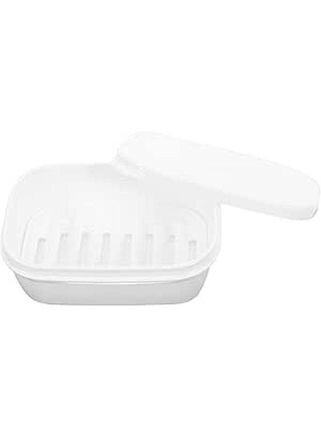 Leakproof Travel Soap Box with Lid for Camping Shower Outdoor Use - Image 1