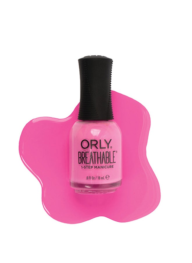 Orly Breathable - Burst Your Bubblegum 18ml  - Image 3