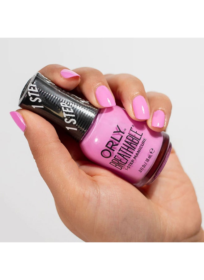 Orly Breathable - Burst Your Bubblegum 18ml  - Image 5