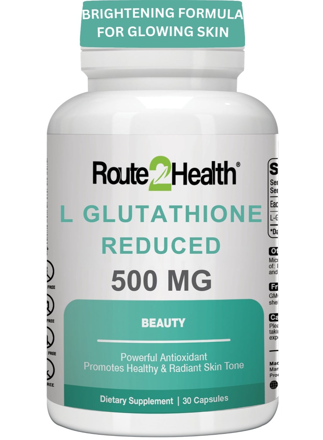 glutathione price in qatar Route2Health Capsules for Whitening– 30 Capsules, Antioxidant Support for Skin Brightening – Contains 500 mg Glutathione for Skin Glow, & Immune Function. | Best BPC-157: great marketing, not