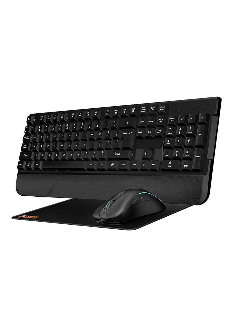 porodo Porodo Gaming 4 in 1 Starter Kit ( Keyboard / Headphone / Mouse / Mouse Pad ) - Black  - Image 4