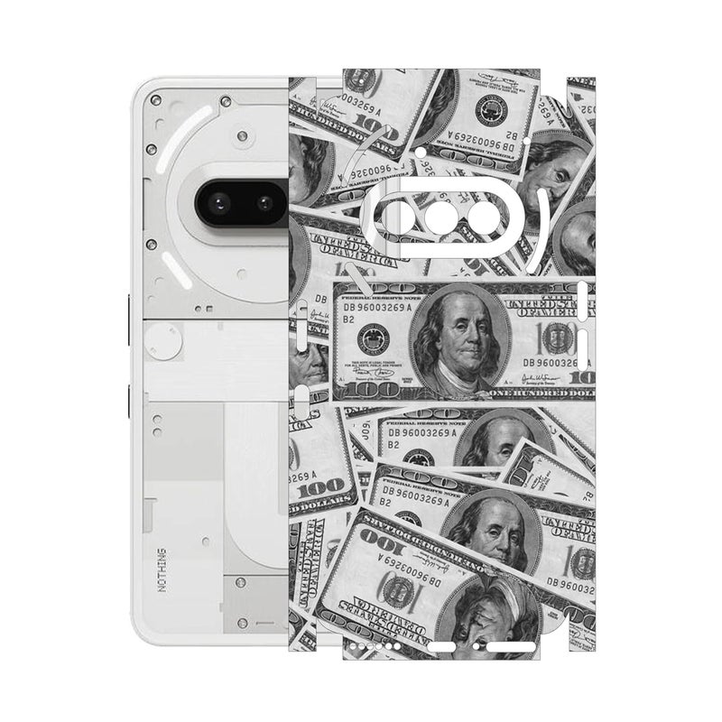 90STETHIX Mobile Skin Sticker Wrap | Compatible for Nothing Phone 3A | Scratchproof Matte Finish | Full Coverage for All Sides & Camera Protection (Design-1) (130) - Image 1