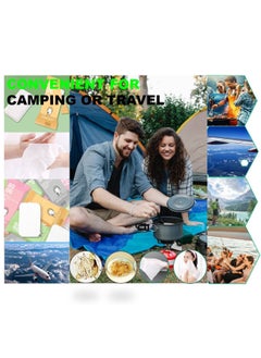 KASTWAVE Compressed Towel, Pure Cotton Thickened Disposable Face Towel, Travel, and Camping Emergency Towel, Soft Convenient and Durable, Suitable for Home、 Hotel and Outdoor Use (20 Pcs)  - Image 4