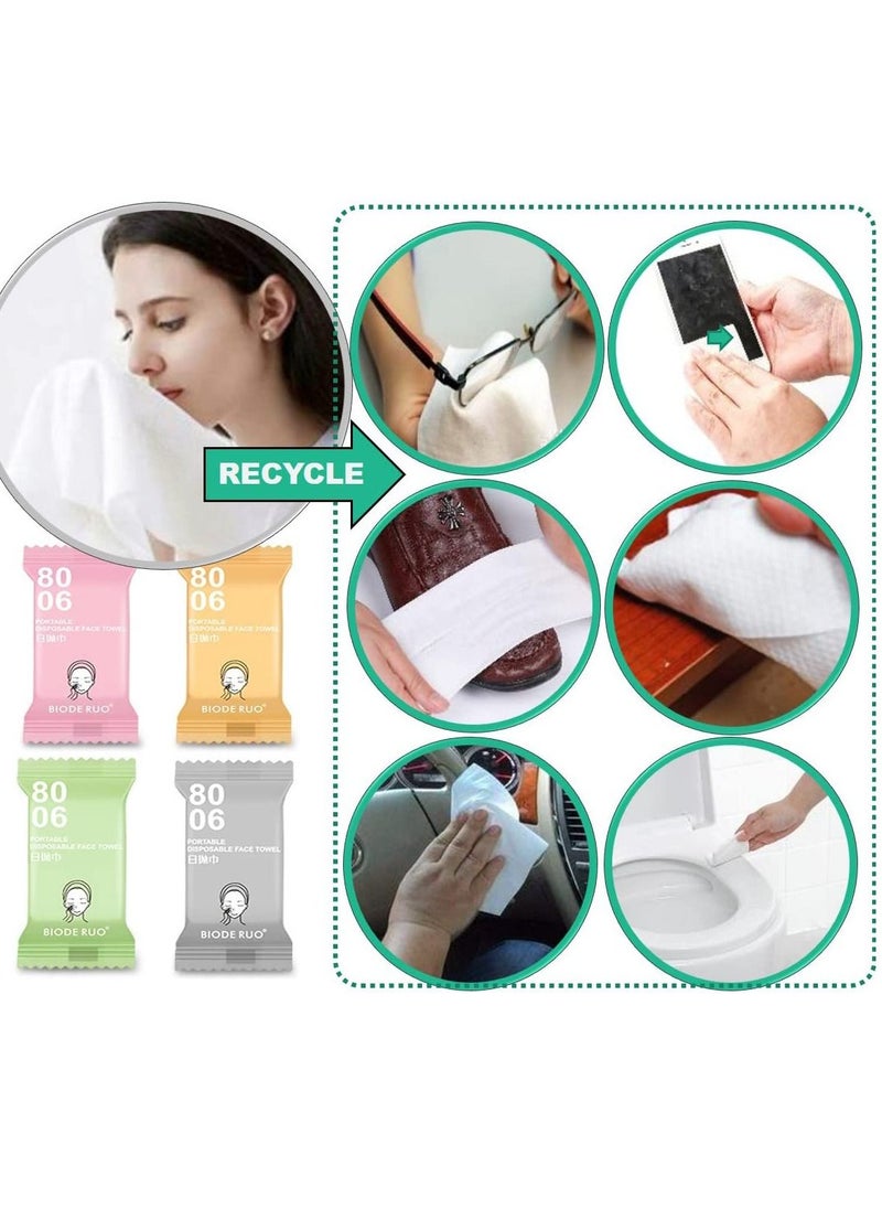 KASTWAVE - Compressed Towel, Pure Cotton Thickened Disposable Face Towel, Travel, and Camping Emergency Towel, Soft Convenient and Durable, Suitable for Home、 Hotel and Outdoor Use (20 Pcs) - Image 1