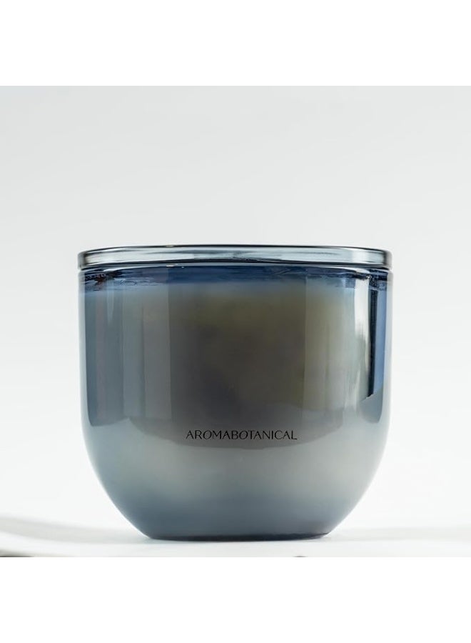 ALLURE Jar Candle 400g | Cotton Blossom & Lily Scented Candle | Botanical Wax Aromatherapy Candle | Long Lasting Clean Burn | Luxury Home Fragrance Gift for Living Room - Image 2