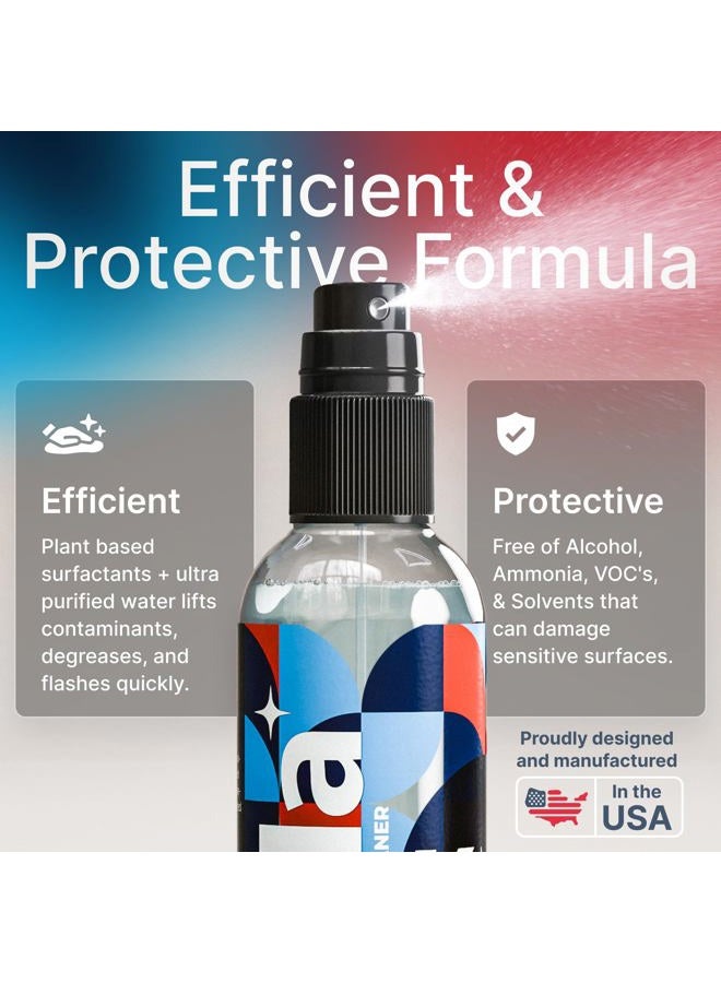 Koala Lifestyle Koala Eyeglass Lens Cleaner Spray Kit | (2x) 8oz + (1x) 2oz Glasses Cleaner Bottle + (3x) Microfiber Cloth | Alcohol Free Eyeglasses, Screen, and Camera Cleaning Kit (6 Piece Set)  - Image 3