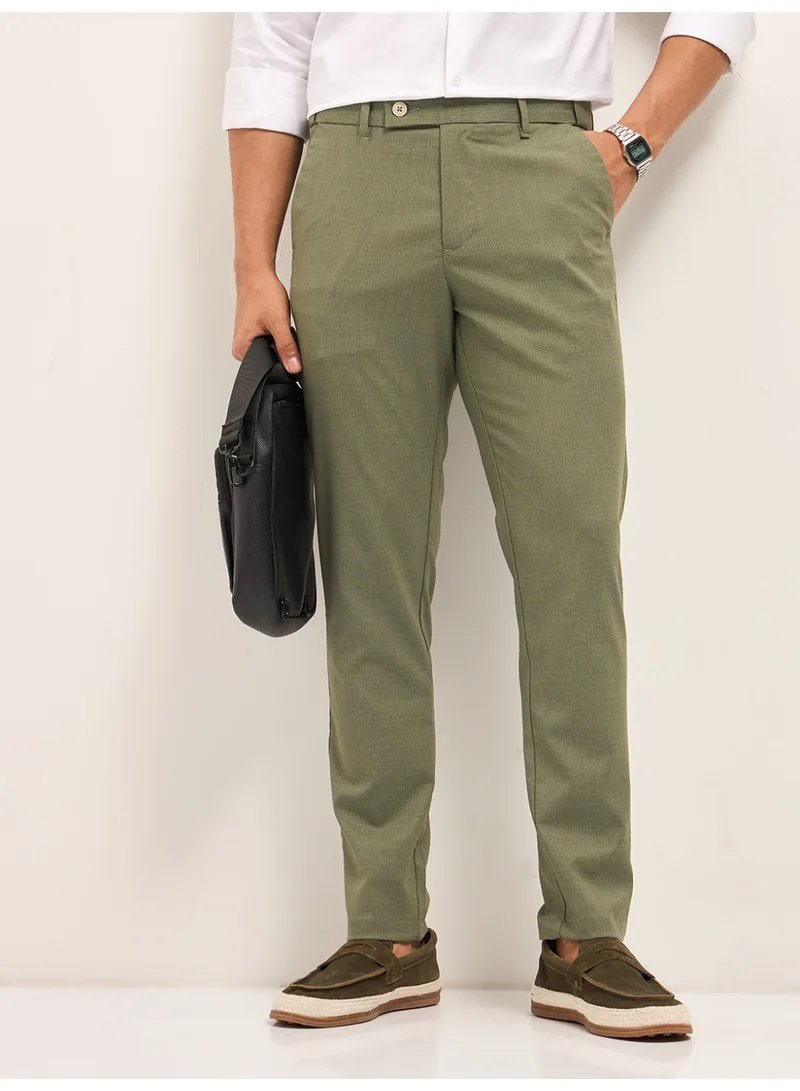 THE BEAR HOUSE Men’s formal trouser for everyday wear, smart, stylish and comfortable bottom wear for office, business meetings and formal occasions, perfect choice to elevate your professional look