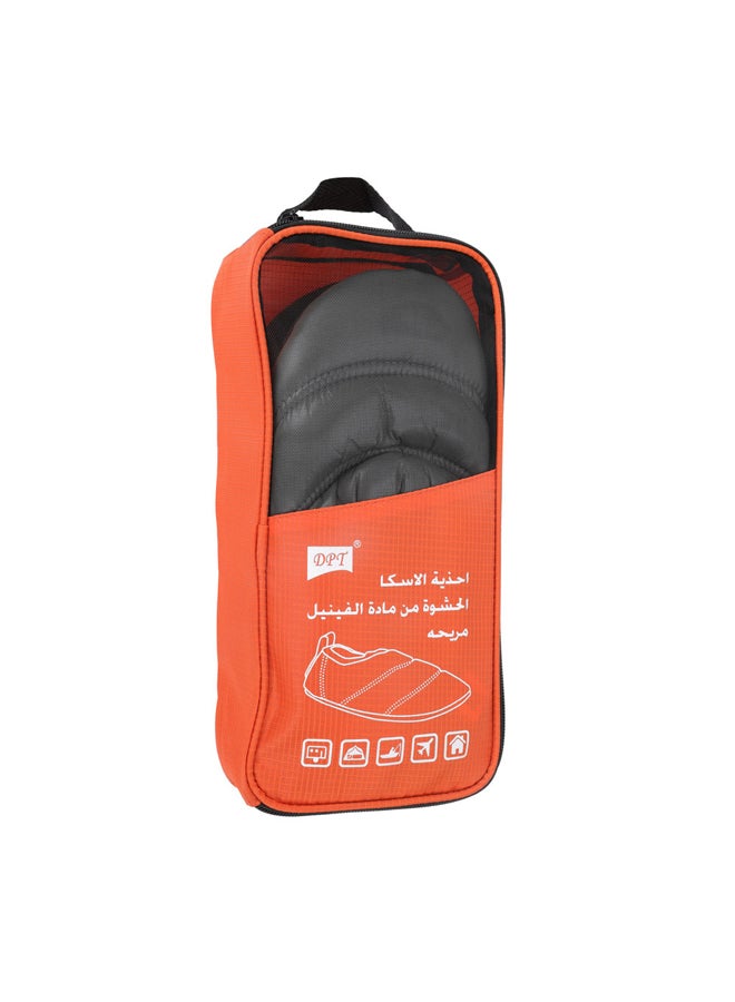 دي بي تي، حذاء تدفئة الاقدام، احذية التخييم والرحلات، رصاصي، L - Image 3