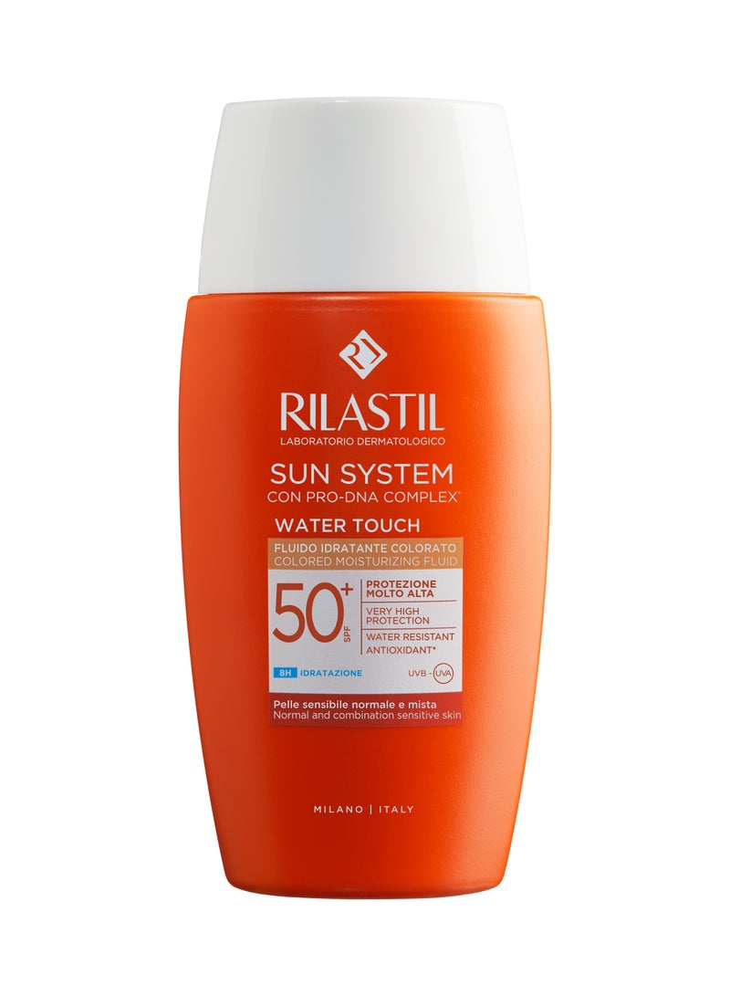 RILASTIL SUN SYSTEM WATER TOUCH MOISTURIZING FLUID SPF 50+ 50ML - Image 2