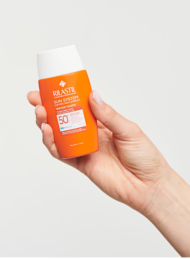 RILASTIL SUN SYSTEM WATER TOUCH MOISTURIZING FLUID SPF 50+ 50ML - Image 3