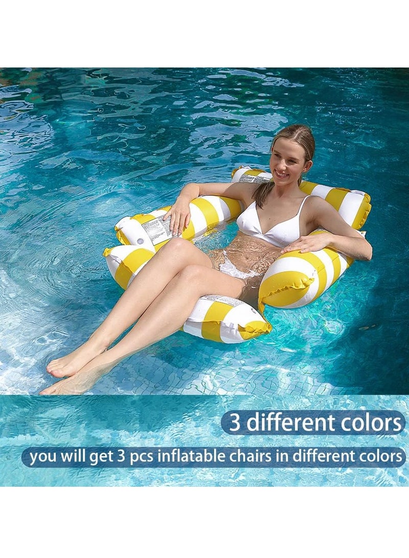 Inflatable Pool Floats Hammock, 4-in-1 Multi-purpose Portable Water Pool Floats - Image 4
