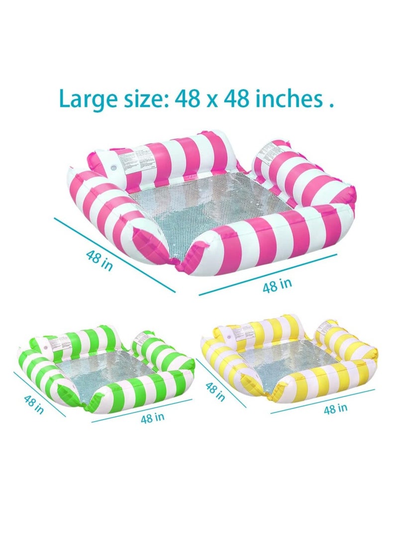 Inflatable Pool Floats Hammock, 4-in-1 Multi-purpose Portable Water Pool Floats - Image 5