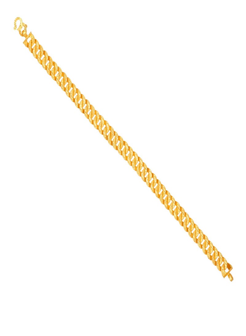 Malabar Gold and Diamonds 22 KT 916 Purity Gold Bracelet BRNOB40557  - Image 2
