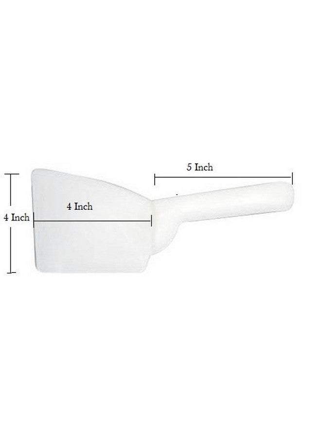 THW® Plastic Multi-Purpose Bread Pizza Pastry Cookie Dough Scraper Cutter Chopper with Handle- Bench Scraper - Image 2