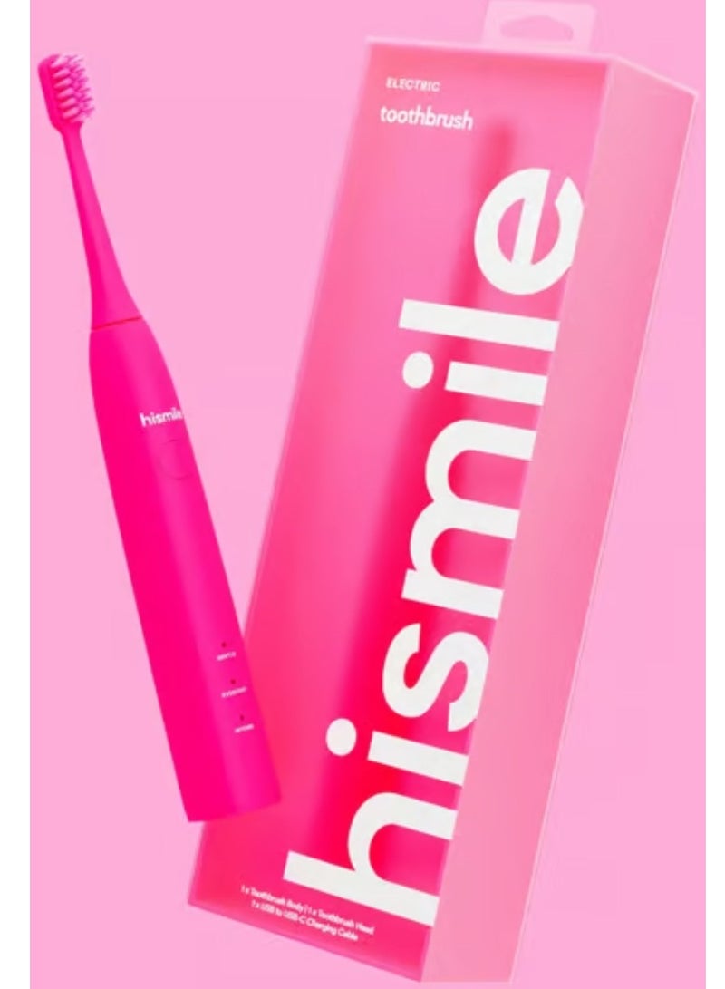 HiSmile Electric Toothbrush Bright Pink  - Image 3