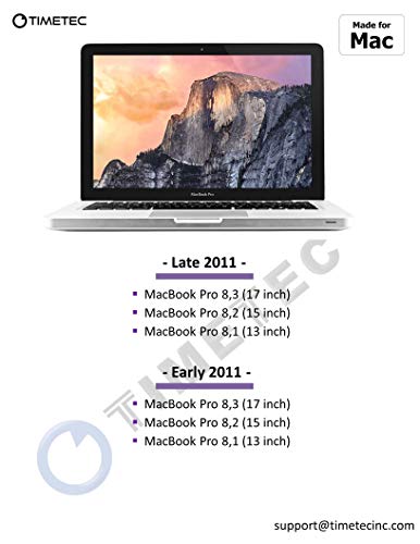 Timetec 8GB KIT(2x4GB) Compatible for Apple DDR3 1333MHz PC3-10600 for Mac Book Pro (Early/Late 2011 13/15/17 inch), iMac (Mid 2010, Mid/Late 2011 21.5/27 inch), Mac mini(Mid 2011) RAM Upgrade - Image 4