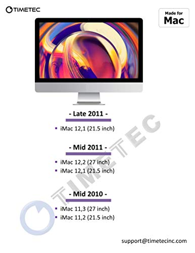 Timetec 8GB KIT(2x4GB) Compatible for Apple DDR3 1333MHz PC3-10600 for Mac Book Pro (Early/Late 2011 13/15/17 inch), iMac (Mid 2010, Mid/Late 2011 21.5/27 inch), Mac mini(Mid 2011) RAM Upgrade - Image 5