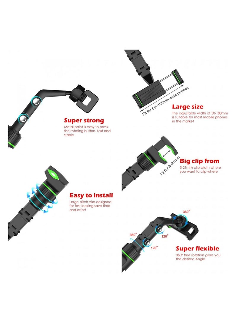 ELTRAZONE Car Phone Holder Mount, 360 Degrees Free Rotate Adjustable Suspension - Image 5