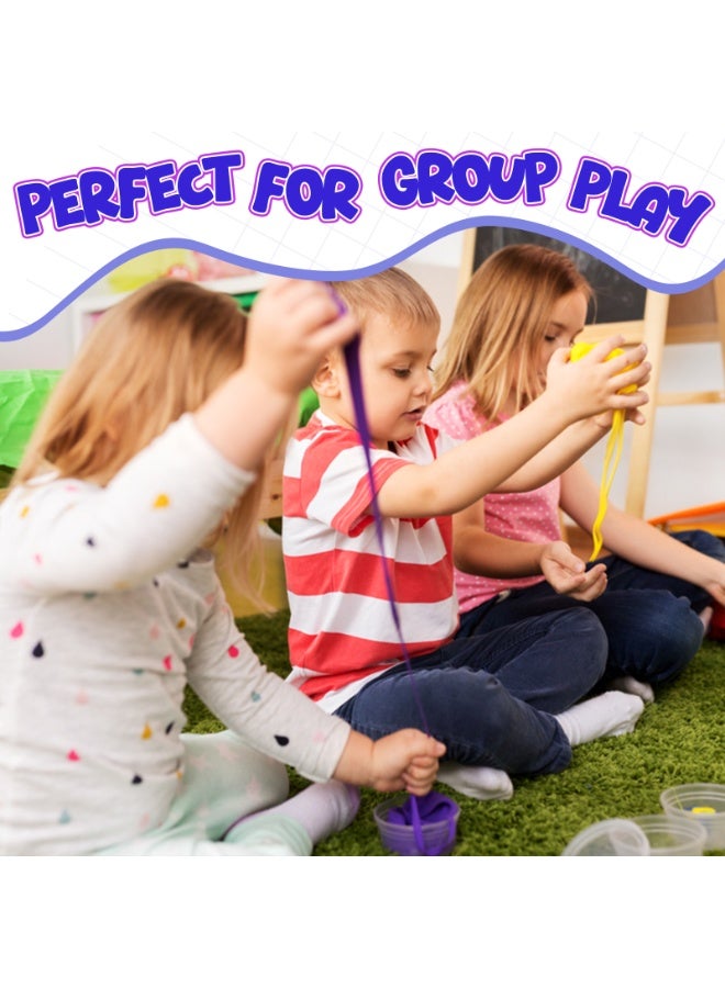 مجموعة سلايم محمولة للأطفال مكونة من 24 قطعة، مجموعة سلايم شفافة من الكريستال 5D، هدايا للأطفال من سن 6 سنوات فما فوق - Image 5