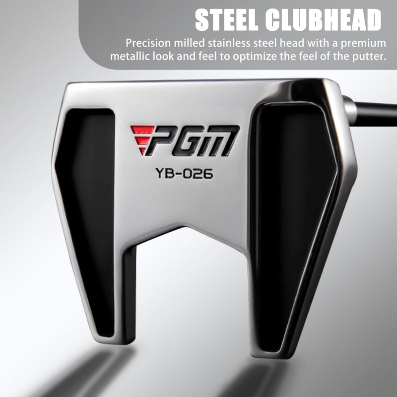 PGM Golf Standing Putter - Single Club with Stable Low Center of Gravity, High Forgiveness Golf Club, with Alignment Aid - 34 inch - Image 4