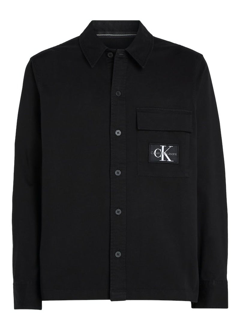 Calvin Klein Jeans - Monogram Regular Fit Patch Pocket Shirt - Image 1
