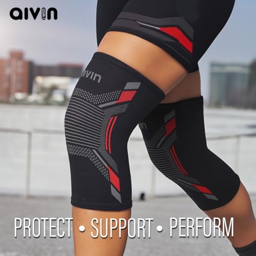 Aivin Avengers Knee Support For Men&Women Knee Caps For Women Knee Cap For Men Knee Brace For Knee Pain Relief Products Knee Pad Leg Sleeves For Men - Image 4