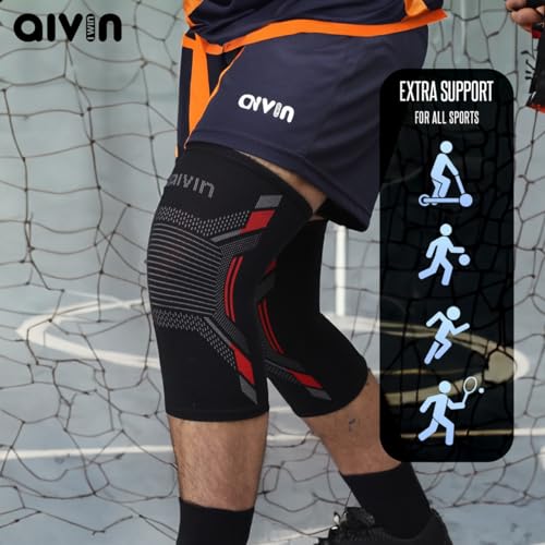Aivin Avengers Knee Support For Men&Women Knee Caps For Women Knee Cap For Men Knee Brace For Knee Pain Relief Products Knee Pad Leg Sleeves For Men - Image 2