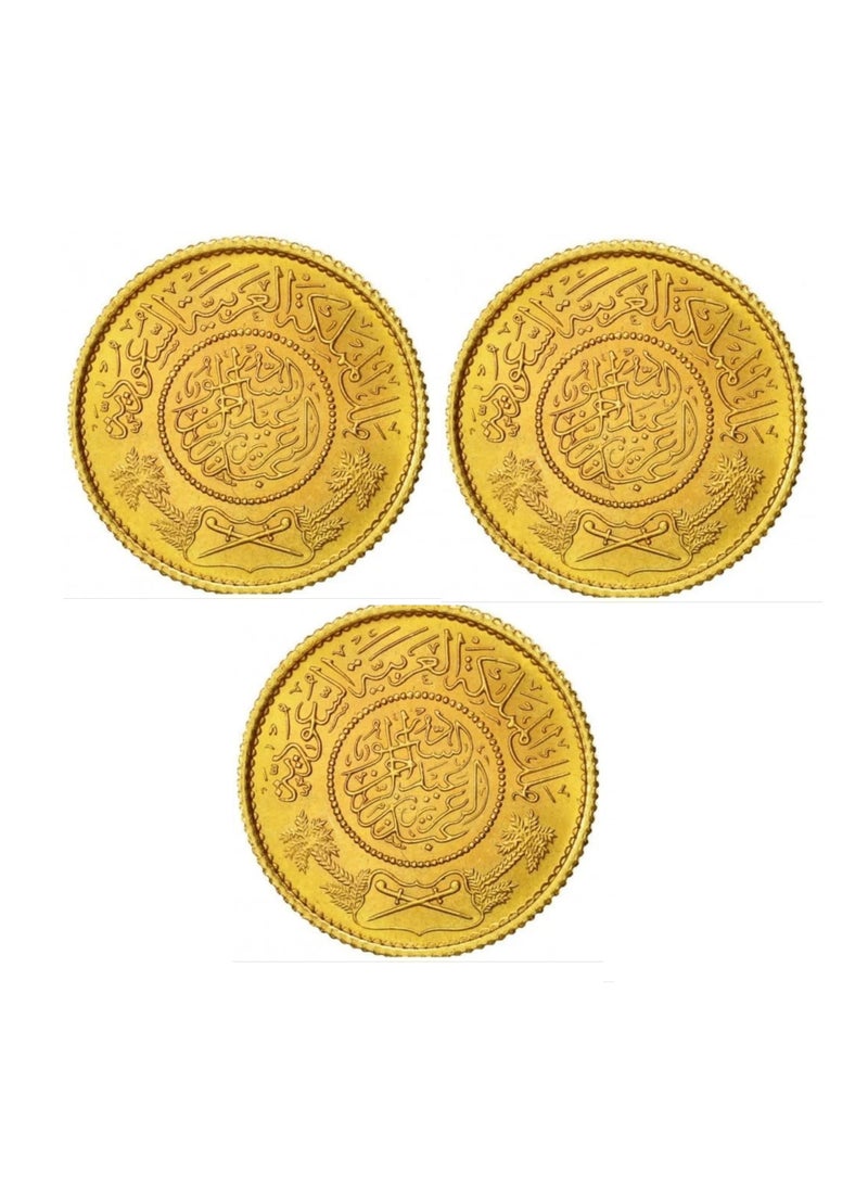 3 Gold Coins (1 gram each) 24k