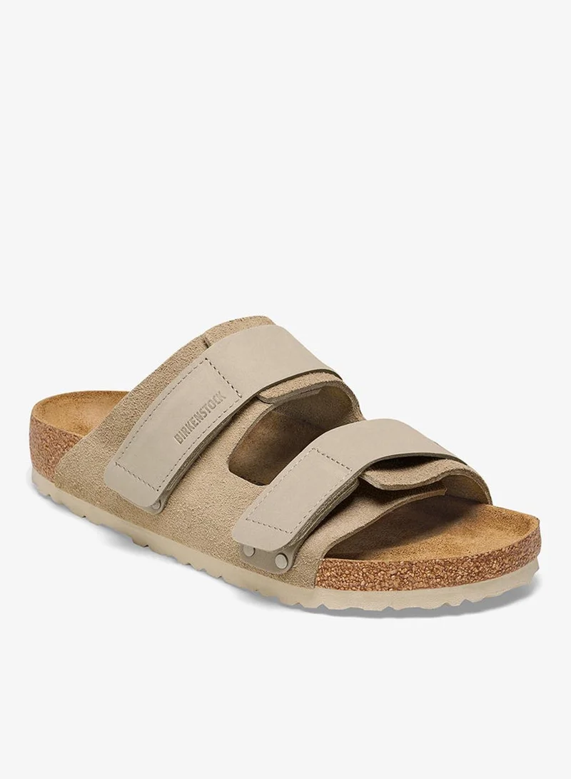 BIRKENSTOCK Taupe Uji Regular Fit Sandals for Men | Best Price UAE