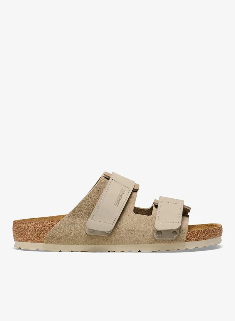 BIRKENSTOCK Taupe Uji Regular Fit Sandals for Men | Best Price UAE