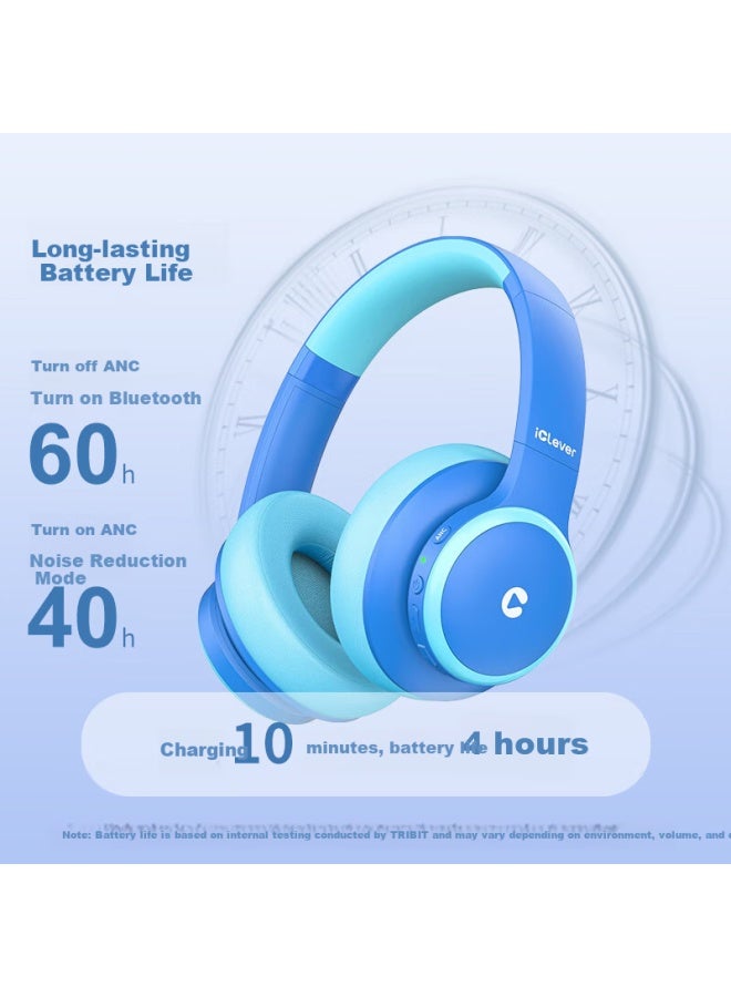 Tribit Xfree Tune Kids Headphones, Wireless Bluetooth Headset With Low Decibel Noise Reduction, Microphone For English Online Cl, Educational Learning, And Music Listening - Image 3