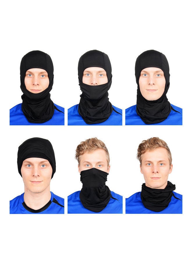 NIBEMINENT - 1/2Pcs Winter Cycling Skiing Neck Balaclava Cover Face Head Warmer Scarf Hat 20*10*20cm - Image 1
