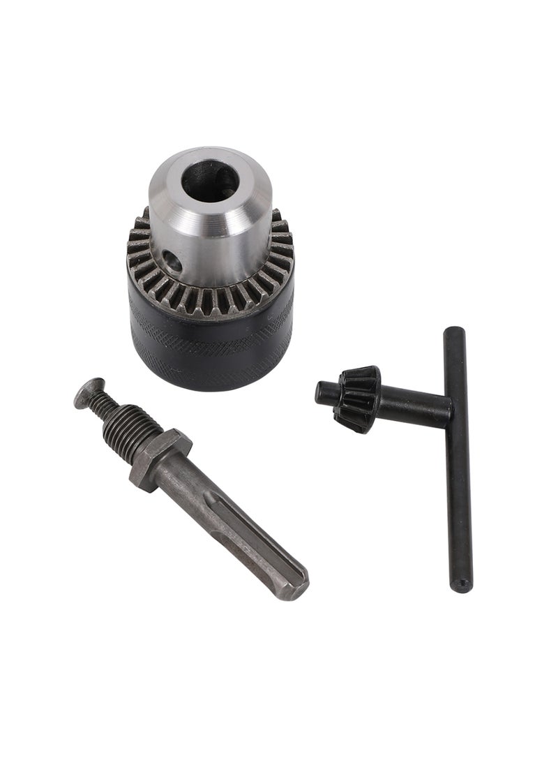 LAWAZIM Chuck Key Set 3-Piece | Chuck Drill for Impact Drivers Quick Change Shank | Drill Converter Includes Adapter for Impact Guns | Hex to Chuck Drill Bit Adapter  - Image 1