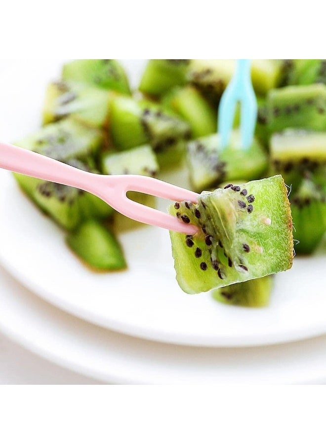 شوك  فواكه صغيرة للأطفال، مثالية للوجبات الخفيفة وأطعمة الحفلات، مثالية لتقديم الفواكه والكعك والحلويات الأخرى أثناء تجمعات الأطفال - Image 4