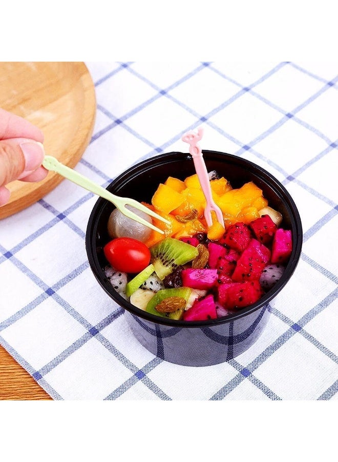 شوك  فواكه صغيرة للأطفال، مثالية للوجبات الخفيفة وأطعمة الحفلات، مثالية لتقديم الفواكه والكعك والحلويات الأخرى أثناء تجمعات الأطفال - Image 5