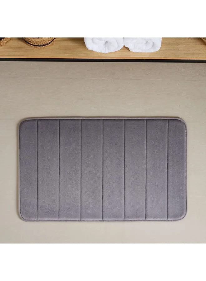Home Box Snug 2-Piece Memory Foam Bathmat Set 80 x 50 cm